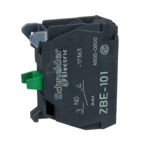 Schneider Electric Contact Block, 1NO Slow Break, 22mm