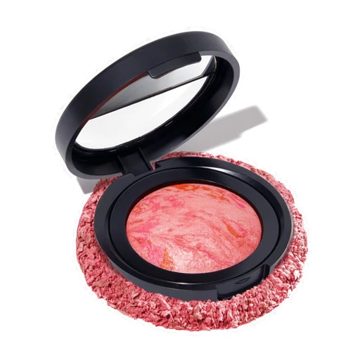 LAURA GELLER NEW YORK Baked Blush-n-Brighten Marbleized Blush- Pink Buttercream Creamy Lightweight Natural Finish