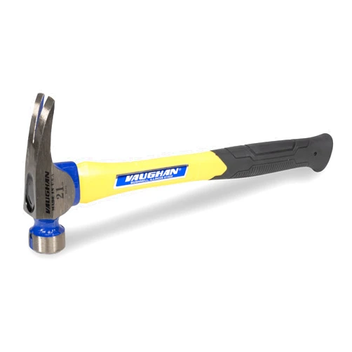 VAUGHAN California Framer Hammer, 21 oz, Nail Starter, Made In The USA, CF21FG, VN11650