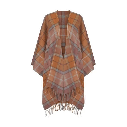 Shepherds Land 100% Lambswool Ruana Cape