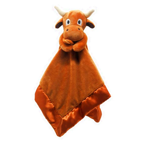 Yikes Twins Longhorn Lovey Blanket for Baby | Large 20