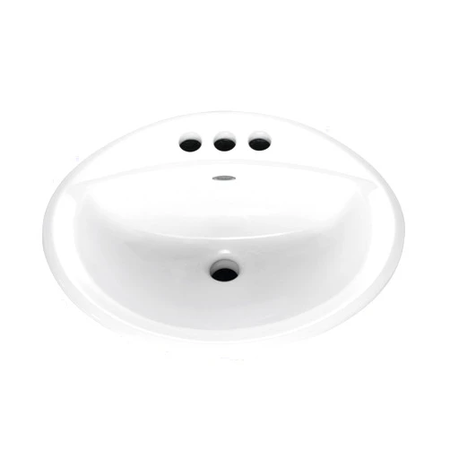 American Standard 0476028.020 Aqualyn Countertop Sink, White
