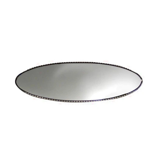Carrfan Oval Rear View Mirror Auto Dimming Replacement Glass Cell for BMW E46 M3 E39 M5