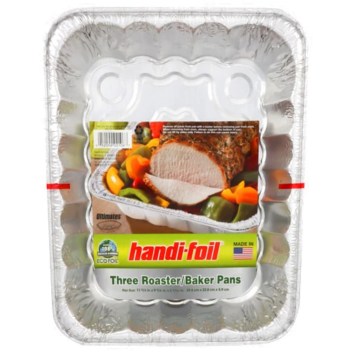 Handi-Foil HANDI FOIL Pan Ultra Roaster Baker, 3 CT