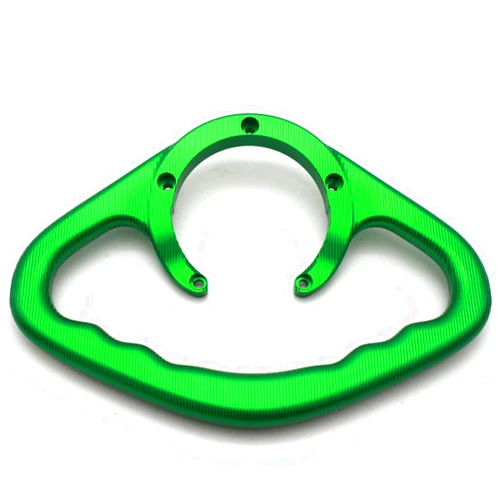 HKHBJK Motorcycle Passenger Handles for Kawasaki ZX-10R ZX-14R Ninja ZX10R ZX14R Passenger Handgrips Hand Grip Tank Grab Bar Handles Armrest Motorcycle Accessories (Color : Green)
