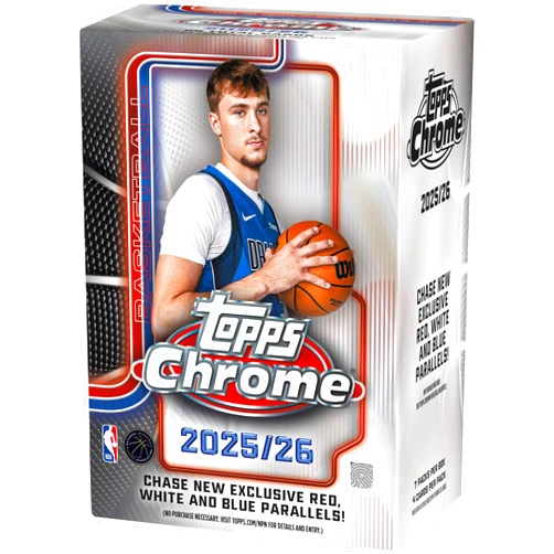 Topps 2025-26 Topps Chrome Basketball - Factory Sealed - Value Box