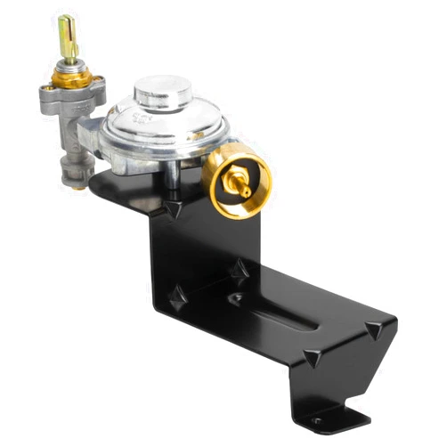 EasiBBQ 64866 Valve Regulator for Weber Q1000 Q1200 Series Gas Grills, Replacement Parts for Weber 51060001 Grill Valve Regulator Assembly Black