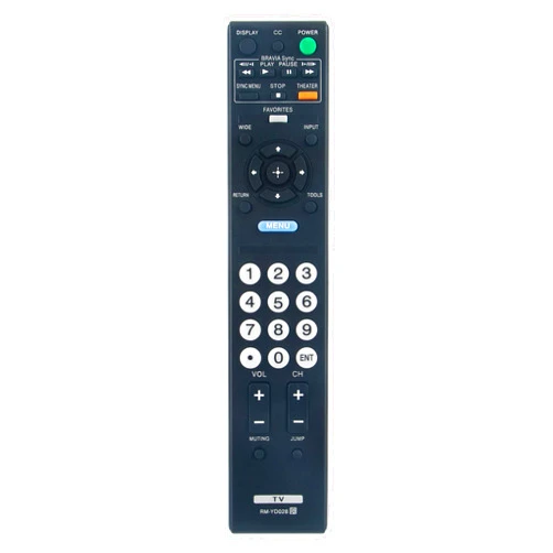 Allimity RM-YD028 Replaced Remote Control fit for Sony TV KDL-46XBR9 KDL-52XBR9 KDL-40SL150 KDL-40V5100 KDL-52VE5 KDL-40XBR9