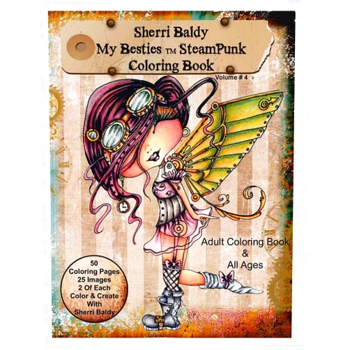 By Sherri Baldy (Author) Sherri Baldy My-Besties Steampunk Coloring Book