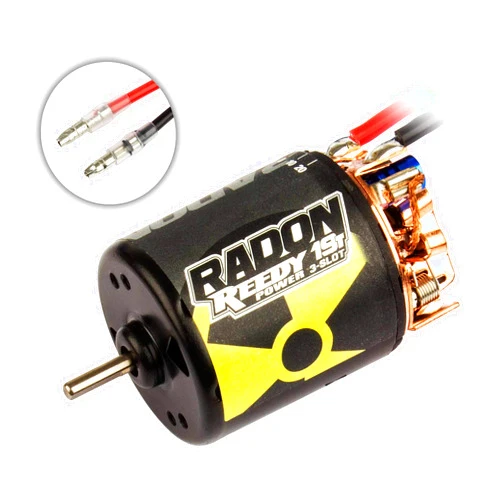 Associated Team Associated Reedy Radon 2 3-Slot 3200Kv Brushed Motor, 19T: 3.5mm Bullet, ASC27427