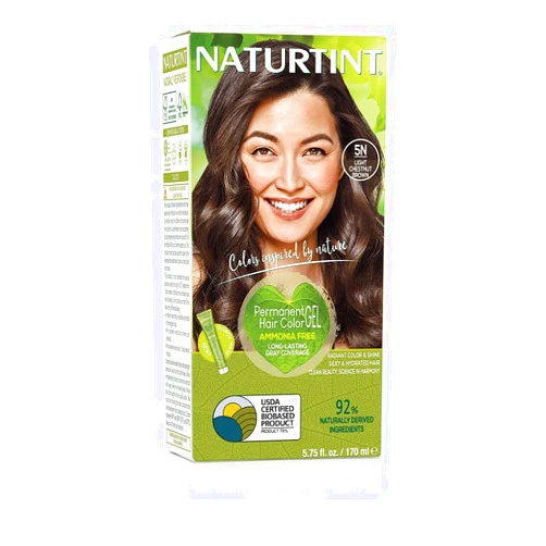 Naturtint - Permanent Hair Colorant - Light Chestnut Brown, 5N, 5.98 fl oz ( 3-Pack)