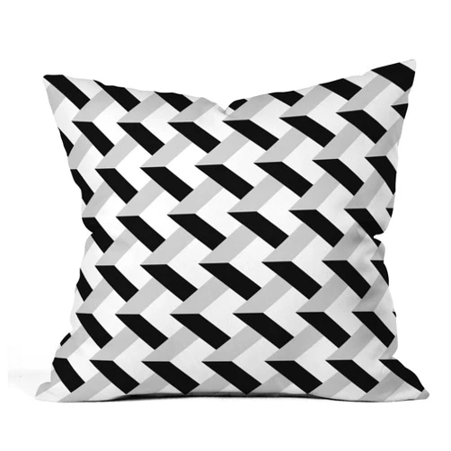 Deny Designs Three of the Possessed Forrest Indoor Throw Pillow, 16