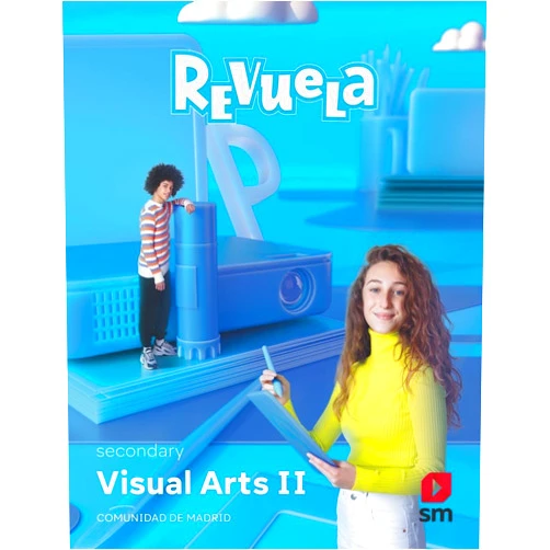 By Beatriz Valiente (Author), Eva María Márquez (Author), Sandra Sevita Fava (Author), Sergio Cuesta (Author), Archivo SM, (Author, Illustrator), , El Bello Quebrado / Pelorroto (Illustrator), Rocío Moyano Martínez de Pinillos (Illustrator), Fran Mayor Maestre (Illustrator), Gema García Ingelmo (Illustrator), Shutterstock, (Illustrator), José Luis Navarro García (Illustrator), Diego Maqueda Gil (Illustrator), Inmaculada Soler Martínez (Illustrator), Istock, (Illustrator), 123RF, (Illustrator), Alberto García Ayerbe (Illustrator), Armand González Cardona (Illustrator), Laura Sánchez Álvarez (Illustrator), José Manuel Pedrosa Pérez (Illustrator), GlezBros, (Illustrator), Guillermo Díez Celaya (Illustrator), Xavier Salomó (Illustrator), Ricardo Salas Loizaga (Illustrator), Marcelsoc, (Illustrator), Agencia Fotostock (Illustrator) & 21 more Visual Arts II. Secundary. Revuela. Comunidad de Madrid