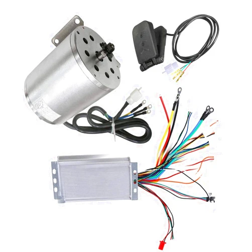 WPHMOTO 48V 1800W High Speed Electric Brushless DC Motor & 32A Brushless Speed Controller Kit for e-Bike ATV Go Kart Moped