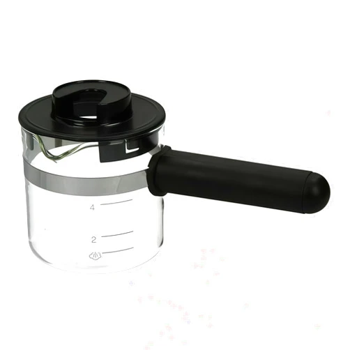 Generic F0274200 027-42 Espresso Machine Glass Carafe with Lid Compatible with Krups 867 963 972 985 871 872 Espresso Machines, Size: 7-3/4 by 4-1/4 by 4 inches