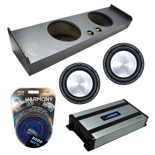 Harmony Audio Compatible with 2009-2020 Ford F-150 Super Crew Truck Harmony Bundle R124 Dual 12