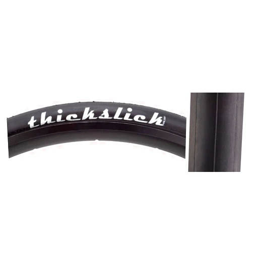 Pure Cycles Tires Pure Thickslick 700X28 Comp Wire Bk