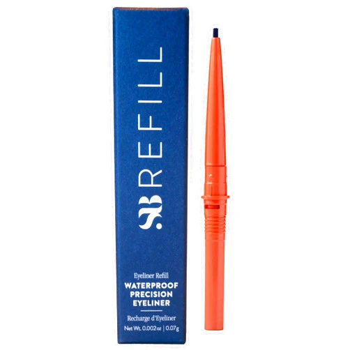 SOSHE Beauty - Waterproof Precision Eyeliner Refill | 1.5mm Smudge-Proof Gel Liner| Cruelty-Free, Certified Plastic Negative (Memories of Blue - Navy Blue, REFILL)