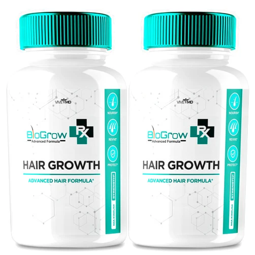 VIVE MD Bio Grow Hair Health Supplement Capsules, Bio Hair Grow Capsules Nurture, Strengthen and Revitalize with Our All Natural Formula, Bio Grow Hair Health Support, BioGrow Hair Pills Reviews (2 Pack)