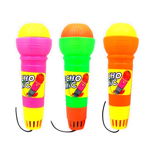 Generic 3 Pieces Echo Microphone for Kids, Voice Changing Microphone Toy, Echo Voice Changer Toy, No Battery Required, for Birthdays