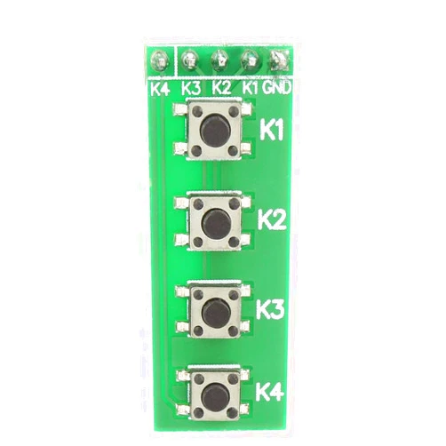 Keenso Universal 4 Key Push Button Switch Module Keyboard Board for for Arduino DIY KIT Universal