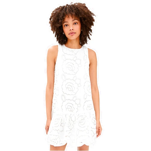 En Saison Women's Chloe Bubble Hem Mini Dress