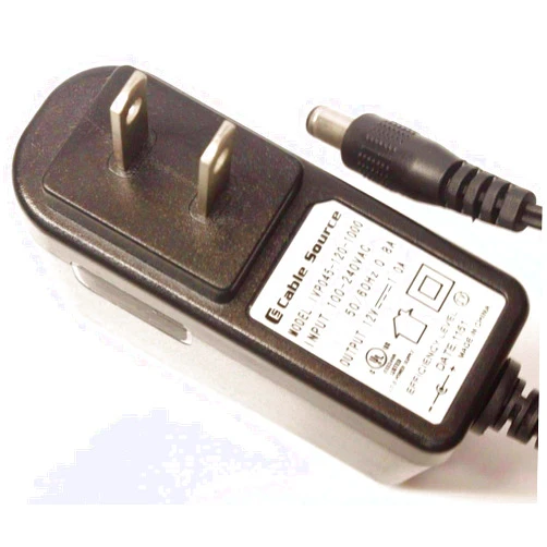 Cable Source Power Source; Input- 100-240vac 50/60Hz0.8a. Output 12v. Model IVP045-120-1000