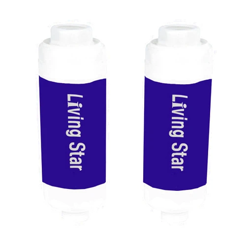 LivingPlus LivingStar Toilet Bidet Seat Water Filter (2 Cartridges)