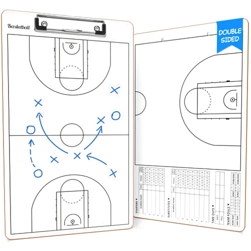 Scribbledo Dry Erase Basketball Clipboard for Coaches 15