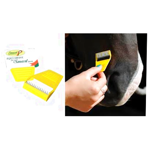 William Hunter Equestrian Horse Shave Tidy, Razor Thinning Comb, Perfect for Tidying Up Whiskers and Thinning. Two Cutting Lengths in One