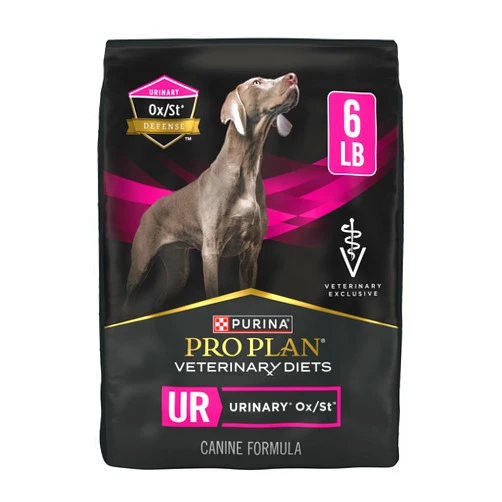 Pro Plan Veterinary Diets Purina Pro Plan Veterinary Diets UR Urinary Ox/St Canine Formula Dog Food Dry Kibble - 6 lb. Bag