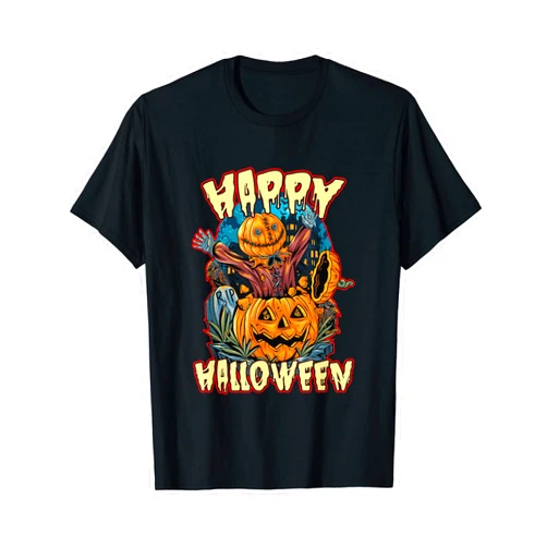 BeGruselig - Halloween und Halloween Kostüm Happy Halloween Costume - Pumpkin Men Women Gift T-Shirt