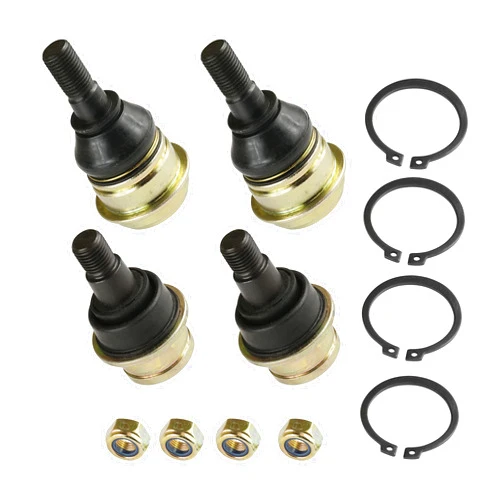 Caltric 2 Front Knuckle Lower and Upper Ball Joint Compatible With John Deere Xuv Gator 855 D Diesel