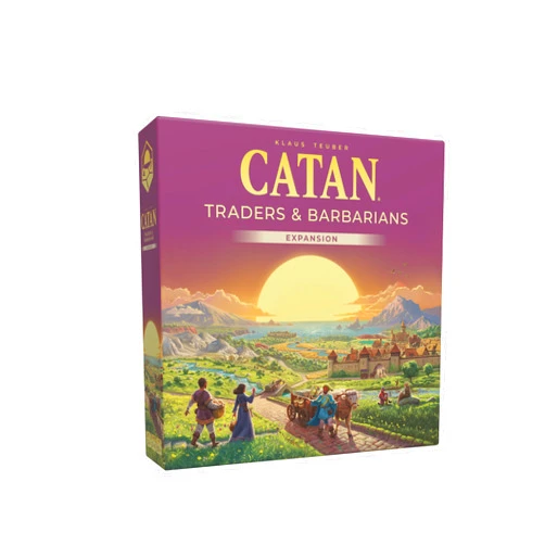 CATAN Traders & Barbarians Board Game Expansion (6th Edition) Explore New Adventures, Strategy Game for Kids & Adults, Ages 12+, 3-4 Players, 90 Minute Playtime, Made by Catan Studio