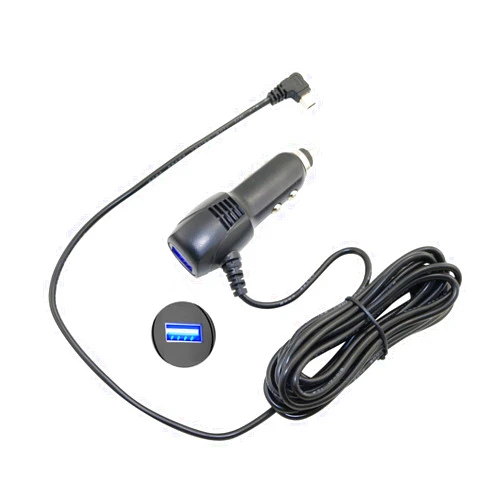 NTQinParts 11.5FT Long Cord Car Charger Vehicle Power Adapter For Black Box G1W Original Dashboard Dash Cam - Full HD 1080P H.264 2.7