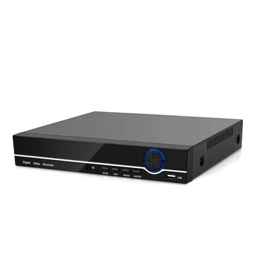 GANMBHER 5MP Lite 4CH DVR, GANMBHER 5MP-N Digital Video Recorder 6 in 1 AHD/TVI/CVI/XVI/CVBS/IP Analog Security System, Face Detection, 24/7 Recorder (NO HDD)