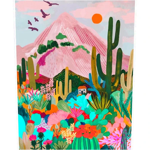 JYLMOOD Paint by Number for Adult Kits, DIY Flower Acrylic Oil Painting Kits for Adults Kids Beginners for Home Wall Decor Gifts 16x20 Inch (No Frame)