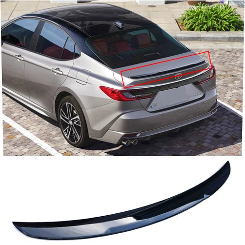 Syon Auto FITS 2025+ Toyota Camry Glossy Black JDM Style Duckbill Rear Trunk Spoiler Wing LID, 749755270060