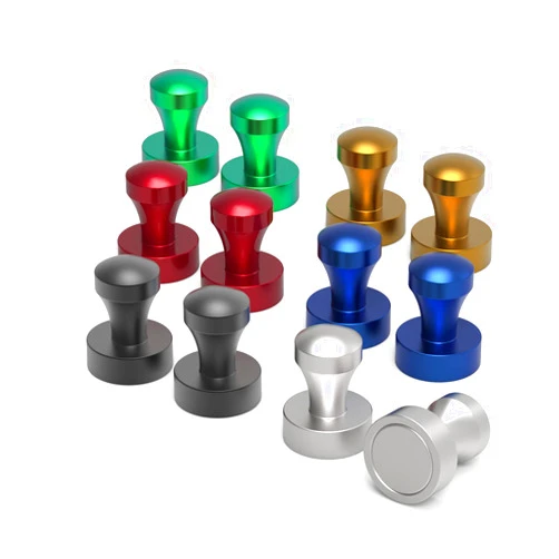 Ant Mag Metal Magnet Push Pins 12 Pack Refrigerator Magnetic Push Pin for Fridge Office Memo Whiteboard Calendars Maps
