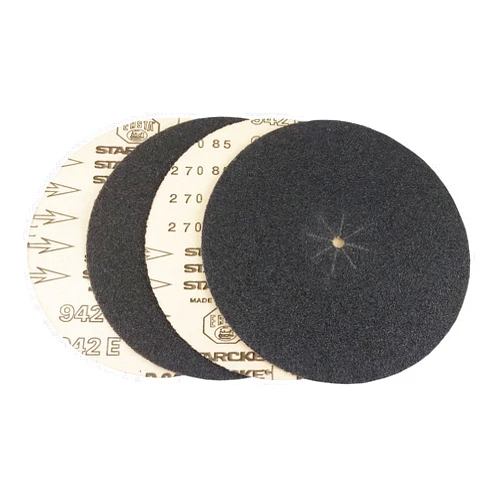 Starcke Premium 7 Inch Slotted Edger Floor Sanding Discs - 8 Slots 5/16