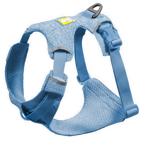Ruffwear, Front Range Flex Dog Harness, Engineered Knit Construction for Ultimate Fit and Mobility, Lightweight Flexible Everyday Harness with Dual Leash Clips, Polar Blue, Medium
