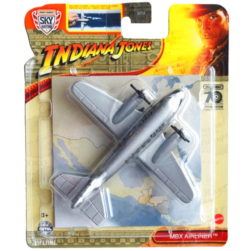 Matchbox Sky Busters MBX Airliner, Includes playmat [Indiana Jones]