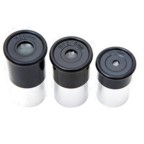 Acxico 3Pcs/Set Universal 0.965inch/24.5mm Telescope Eyepiece Set H20mm H12.5mm SR4mm for Astronomy Photography Accessory Kits