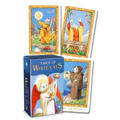 Pietro Alligo,Severino Baraldi,Lo Scarabeo Tarot of White Cats Mini (Tarot of White Cats, 2)