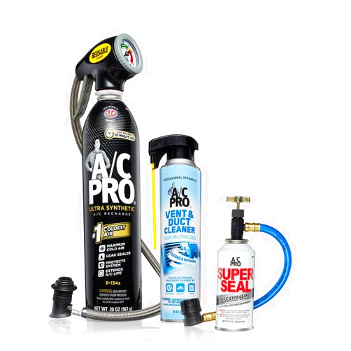 InterDynamics A/C Auto Air Conditioning Recharge Kit, A/C Pro