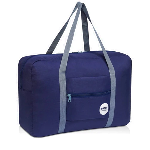 WANDF For Spirit Airlines Personal Item Bag 18x14x8 Travel Duffel Bag Underseat Foldable Carry-on Luggage for Women