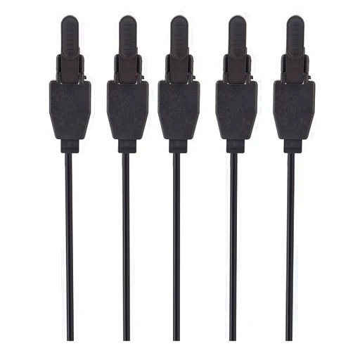 Tiiyee Torch Trigger Switch, High Sensitivity Switch with Micro Finger ON OFF Switches Flapper Wire Line Aviation Plug Fitting for Torches and Cutting MIG Welding Plasma Cutter 5Pcs