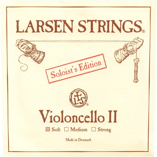 LARSEN STRINGS Larsen Soloist 4/4 Cello D String Soft Alloy-Steel