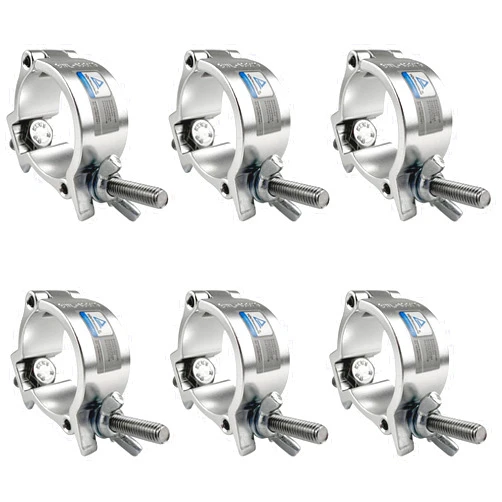 JINWOKEJI 6 Pack O-Clamp Stage Lights Truss Clamp, 2