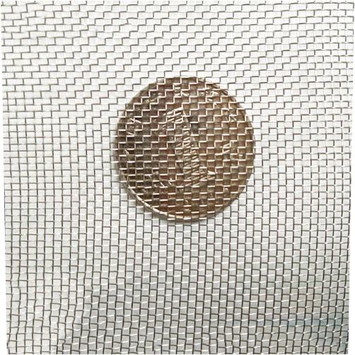 LFFH 304 Stainless Steel Mesh, 24 Mesh Width 39In Door Screen Mesh for Replacement Window Screens Net Garden Fence Net Air Vent,Silver,1x1m